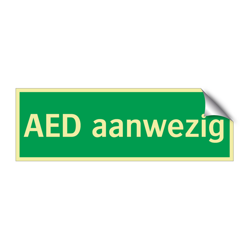 AED aanwezig & AED aanwezig & AED aanwezig & AED aanwezig