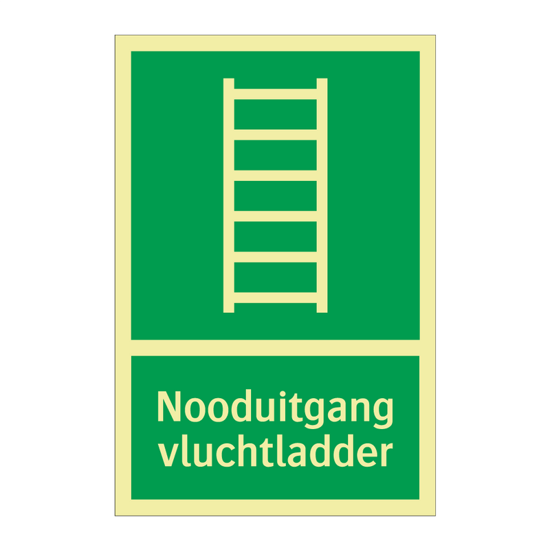 Nooduitgang vluchtladder & Nooduitgang vluchtladder & Nooduitgang vluchtladder