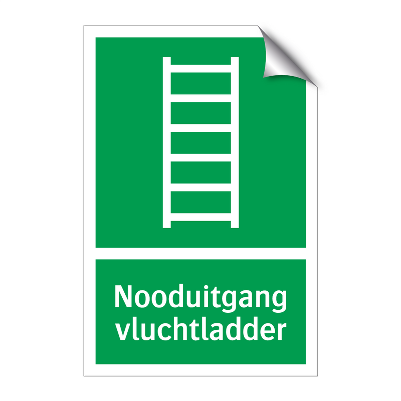 Nooduitgang vluchtladder & Nooduitgang vluchtladder & Nooduitgang vluchtladder