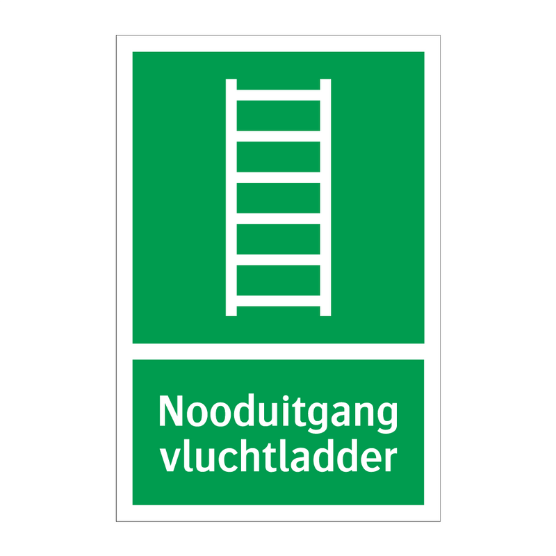 Nooduitgang vluchtladder & Nooduitgang vluchtladder & Nooduitgang vluchtladder