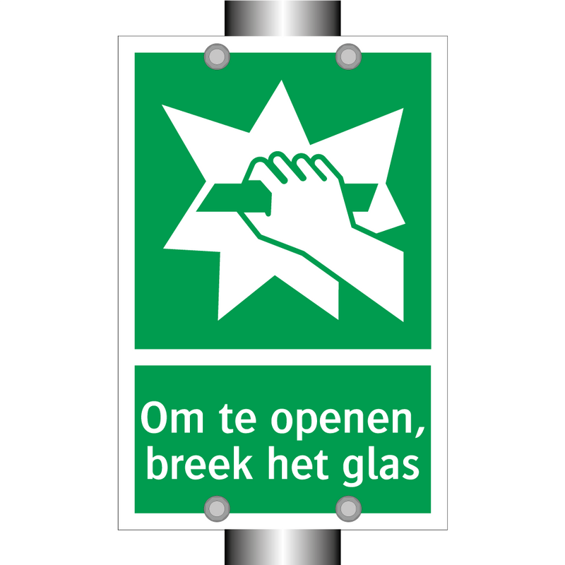 Om te openen, breek het glas & Om te openen, breek het glas & Om te openen, breek het glas