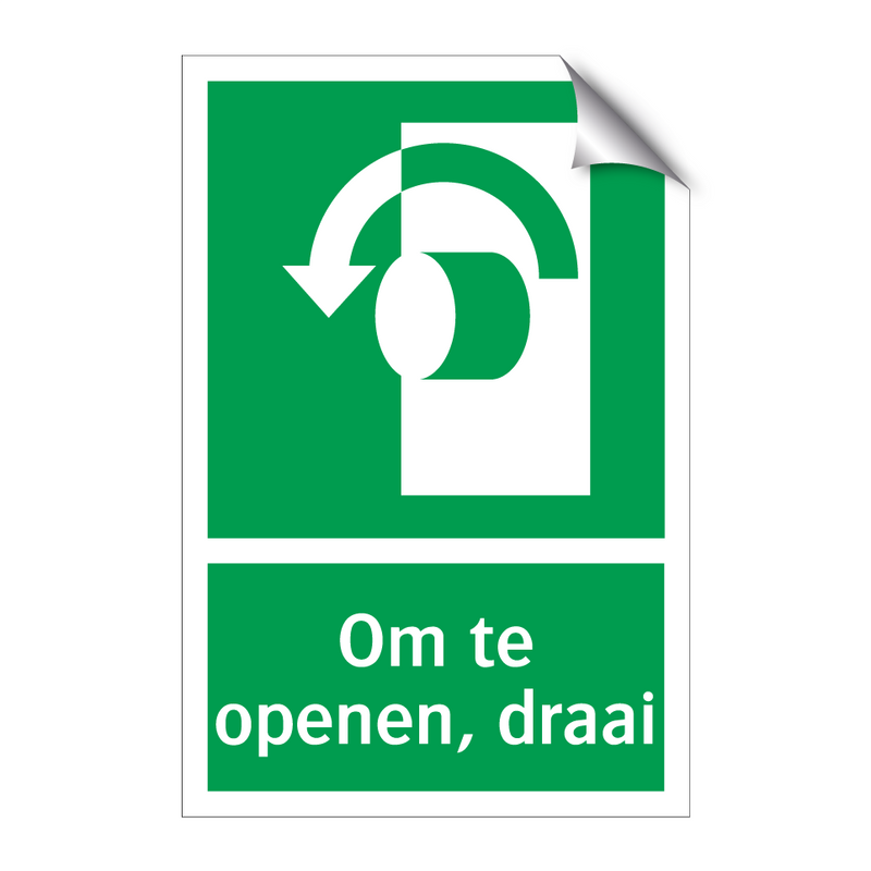 Om te openen, draai & Om te openen, draai & Om te openen, draai & Om te openen, draai