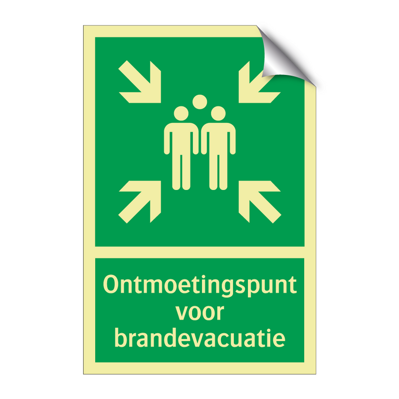 Ontmoetingspunt voor brandevacuatie & Ontmoetingspunt voor brandevacuatie