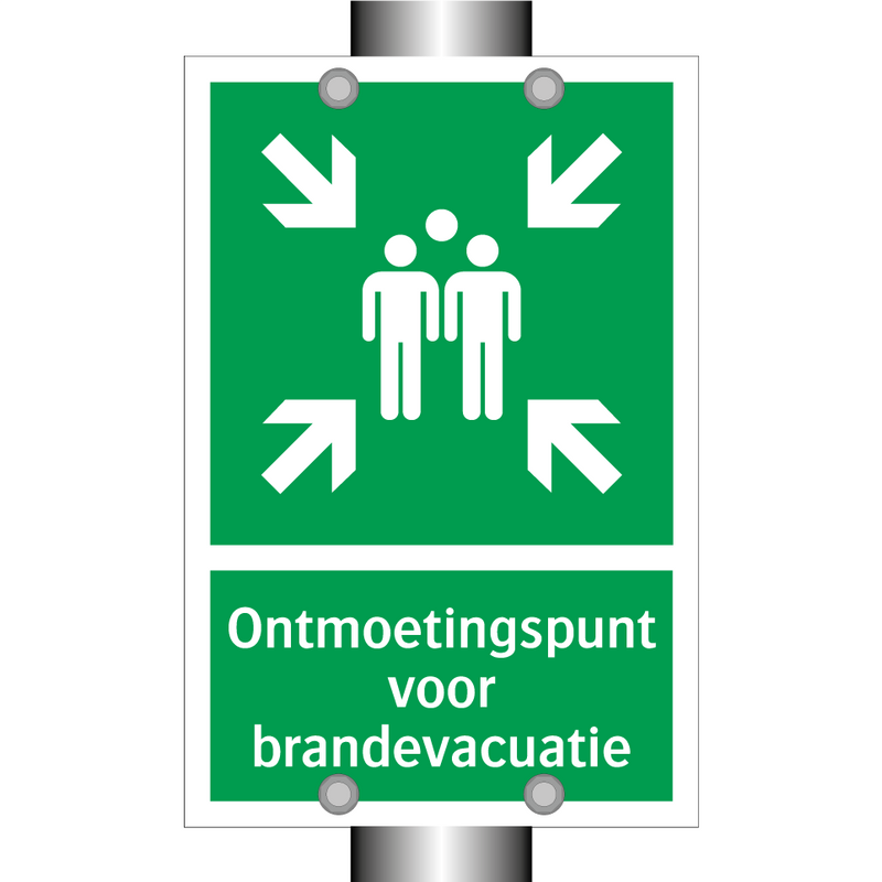 Ontmoetingspunt voor brandevacuatie & Ontmoetingspunt voor brandevacuatie