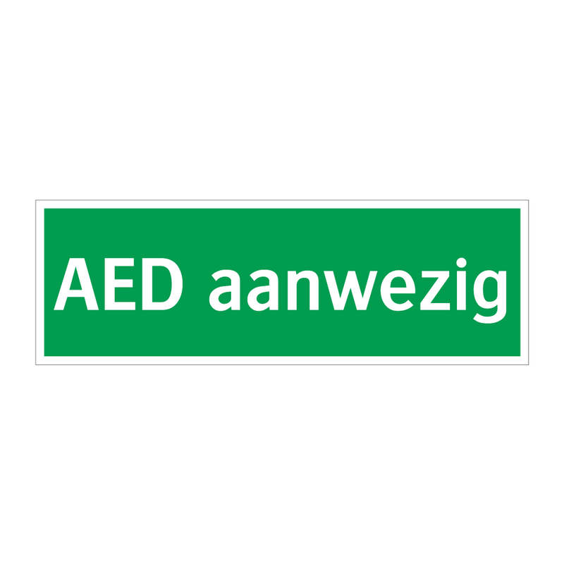 AED aanwezig & AED aanwezig & AED aanwezig & AED aanwezig & AED aanwezig & AED aanwezig