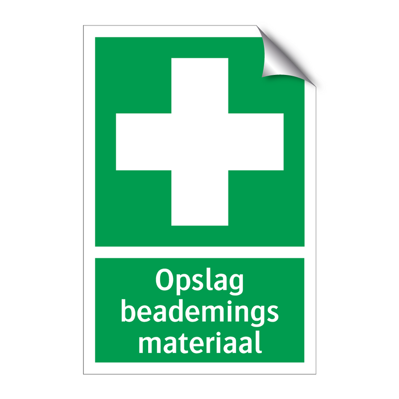 Opslag beademings materiaal & Opslag beademings materiaal & Opslag beademings materiaal