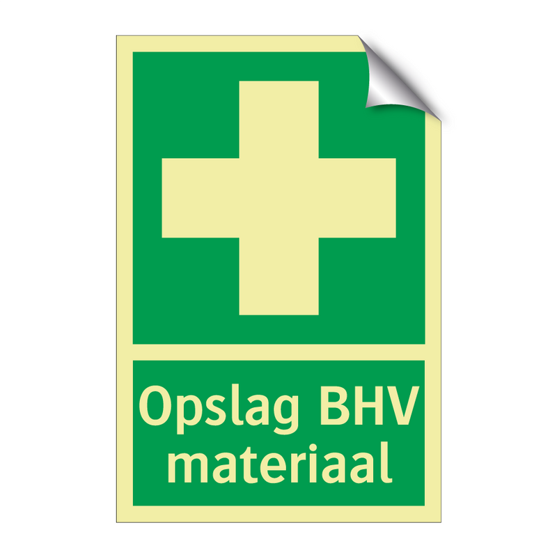 Opslag BHV materiaal & Opslag BHV materiaal & Opslag BHV materiaal & Opslag BHV materiaal