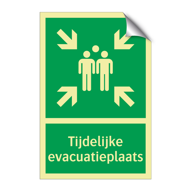 Tijdelijke evacuatieplaats & Tijdelijke evacuatieplaats & Tijdelijke evacuatieplaats