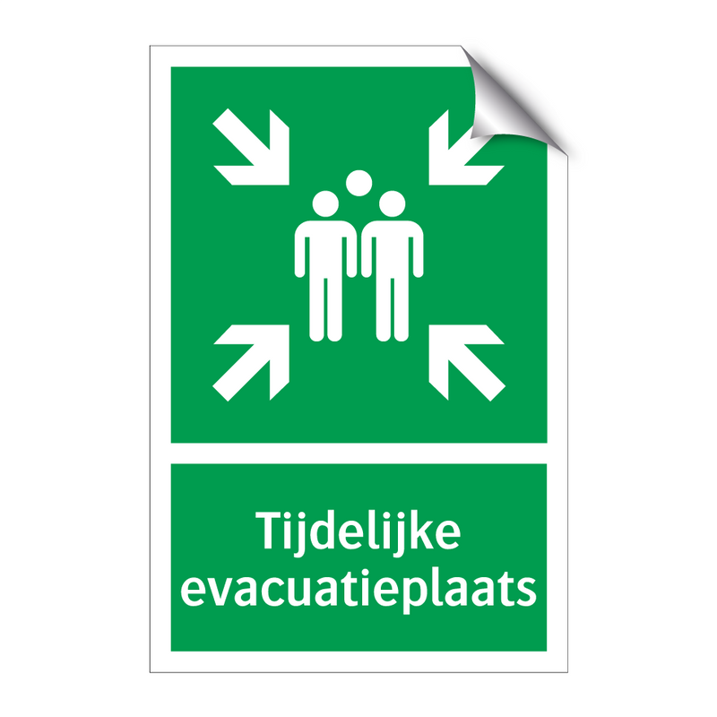 Tijdelijke evacuatieplaats & Tijdelijke evacuatieplaats & Tijdelijke evacuatieplaats