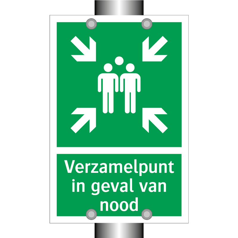 Verzamelpunt in geval van nood & Verzamelpunt in geval van nood & Verzamelpunt in geval van nood