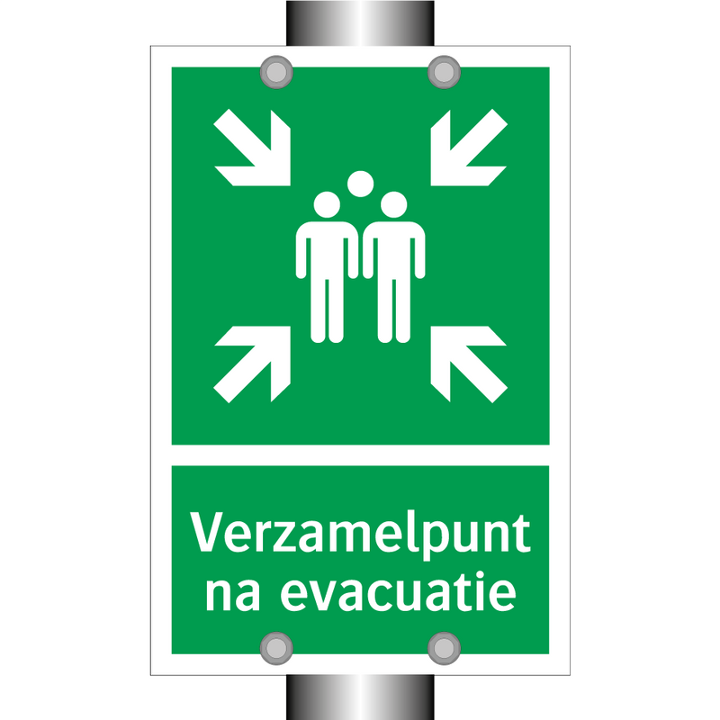 Verzamelpunt na evacuatie & Verzamelpunt na evacuatie & Verzamelpunt na evacuatie