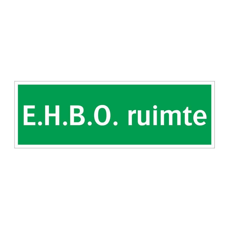 E.H.B.O. ruimte & E.H.B.O. ruimte & E.H.B.O. ruimte & E.H.B.O. ruimte & E.H.B.O. ruimte