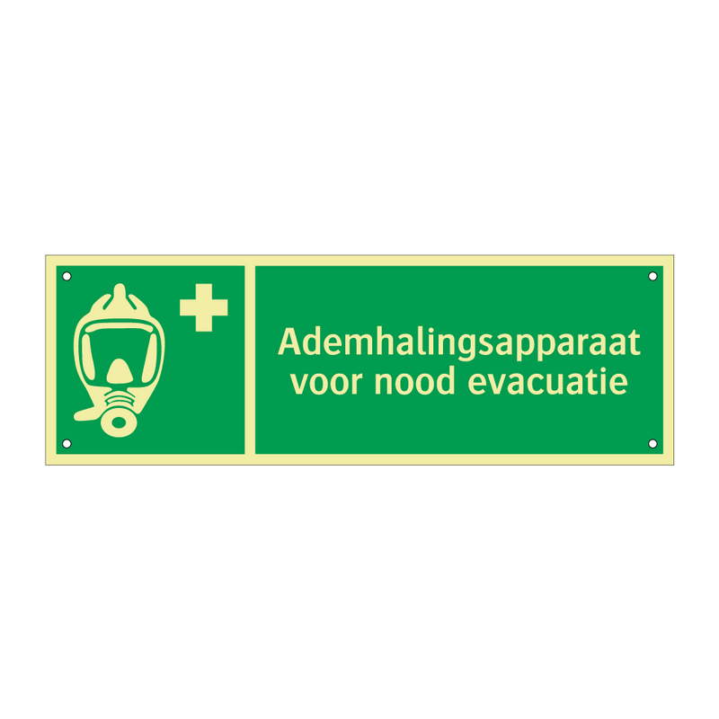 Ademhalingsapparaat voor nood evacuatie & Ademhalingsapparaat voor nood evacuatie