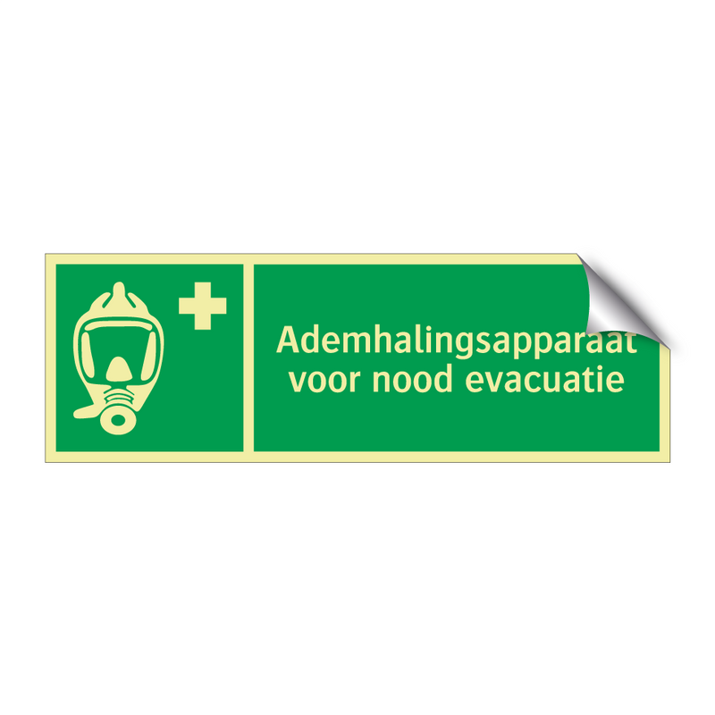 Ademhalingsapparaat voor nood evacuatie & Ademhalingsapparaat voor nood evacuatie