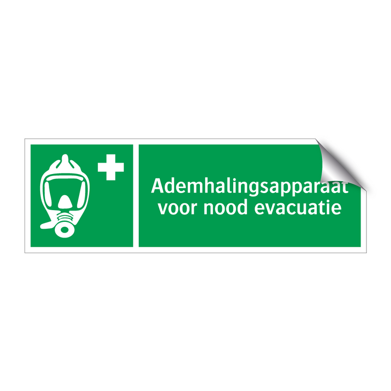 Ademhalingsapparaat voor nood evacuatie & Ademhalingsapparaat voor nood evacuatie