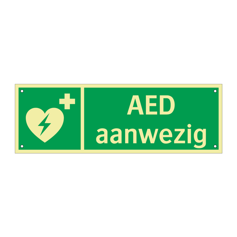 AED aanwezig & AED aanwezig & AED aanwezig & AED aanwezig