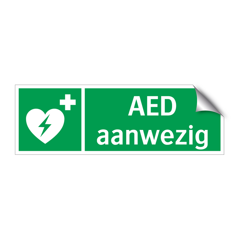 AED aanwezig & AED aanwezig & AED aanwezig & AED aanwezig