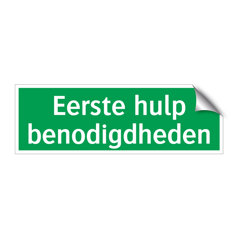 Eerste hulp benodigdheden & Eerste hulp benodigdheden & Eerste hulp benodigdheden