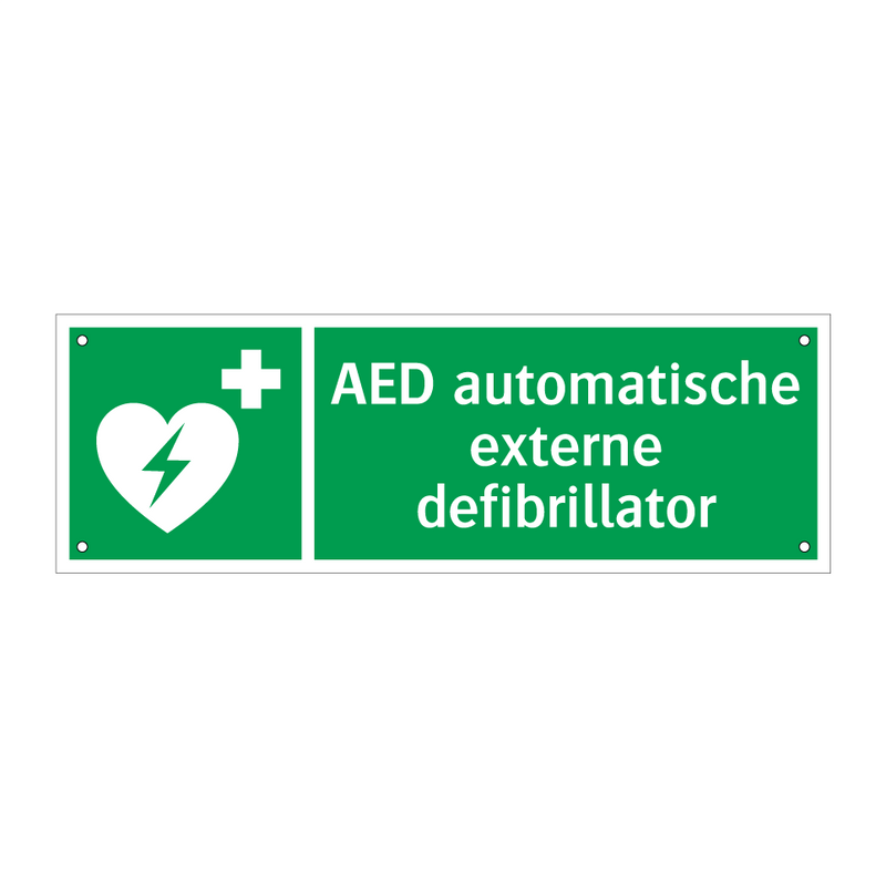 AED automatische externe defibrillator & AED automatische externe defibrillator