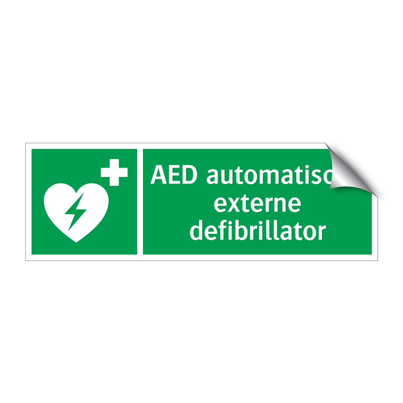 AED automatische externe defibrillator & AED automatische externe defibrillator