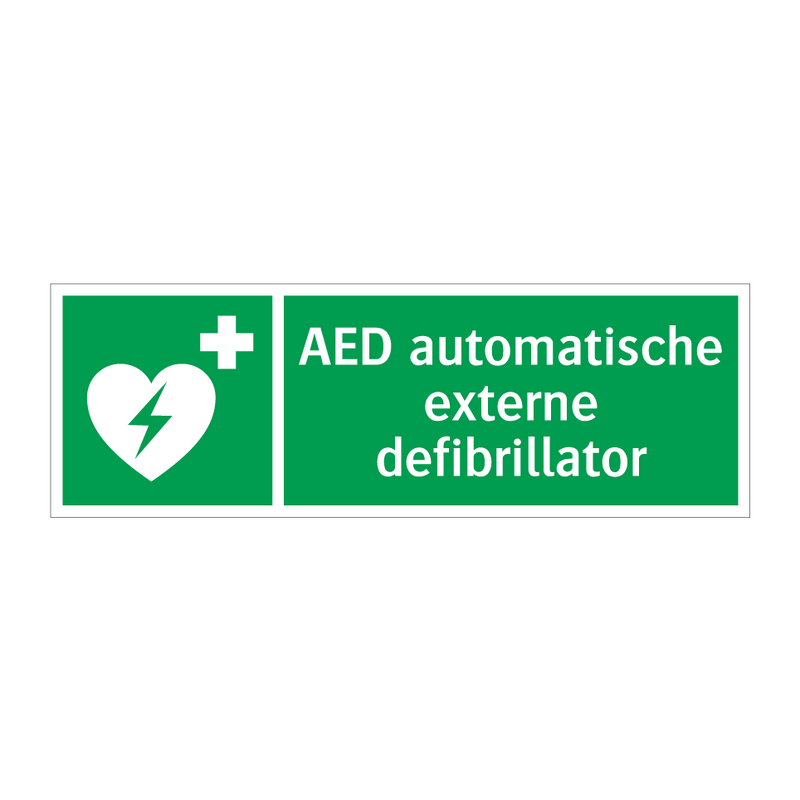 AED automatische externe defibrillator & AED automatische externe defibrillator