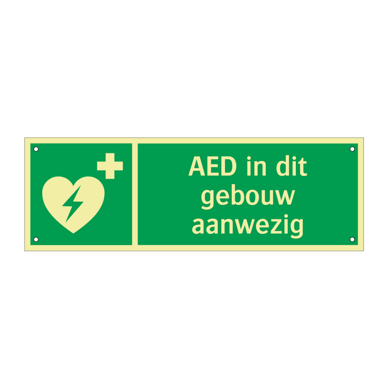 AED in dit gebouw aanwezig & AED in dit gebouw aanwezig & AED in dit gebouw aanwezig