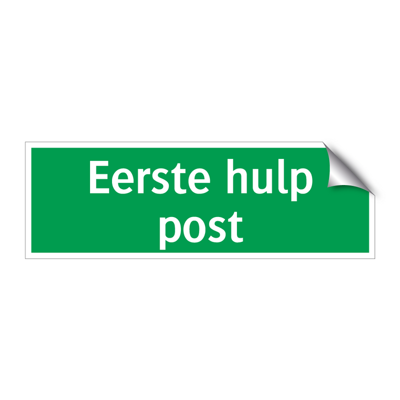 Eerste hulp post & Eerste hulp post & Eerste hulp post & Eerste hulp post