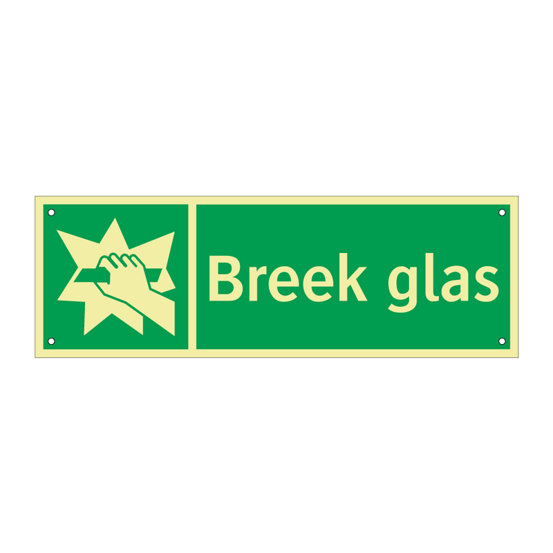 Breek glas & Breek glas & Breek glas & Breek glas