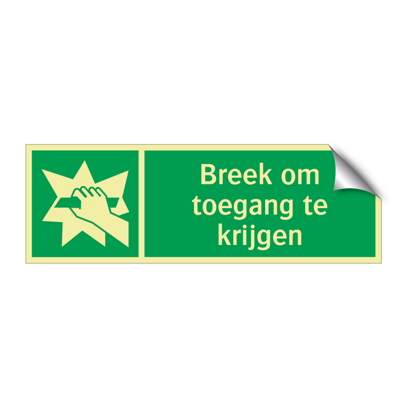 Breek om toegang te krijgen & Breek om toegang te krijgen & Breek om toegang te krijgen