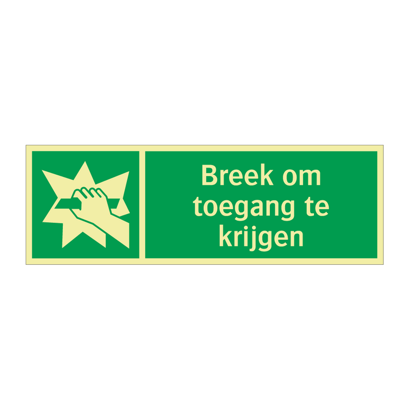 Breek om toegang te krijgen & Breek om toegang te krijgen & Breek om toegang te krijgen