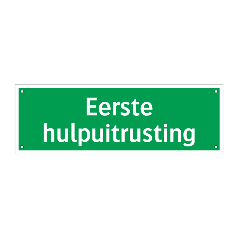 Eerste hulpuitrusting & Eerste hulpuitrusting & Eerste hulpuitrusting & Eerste hulpuitrusting