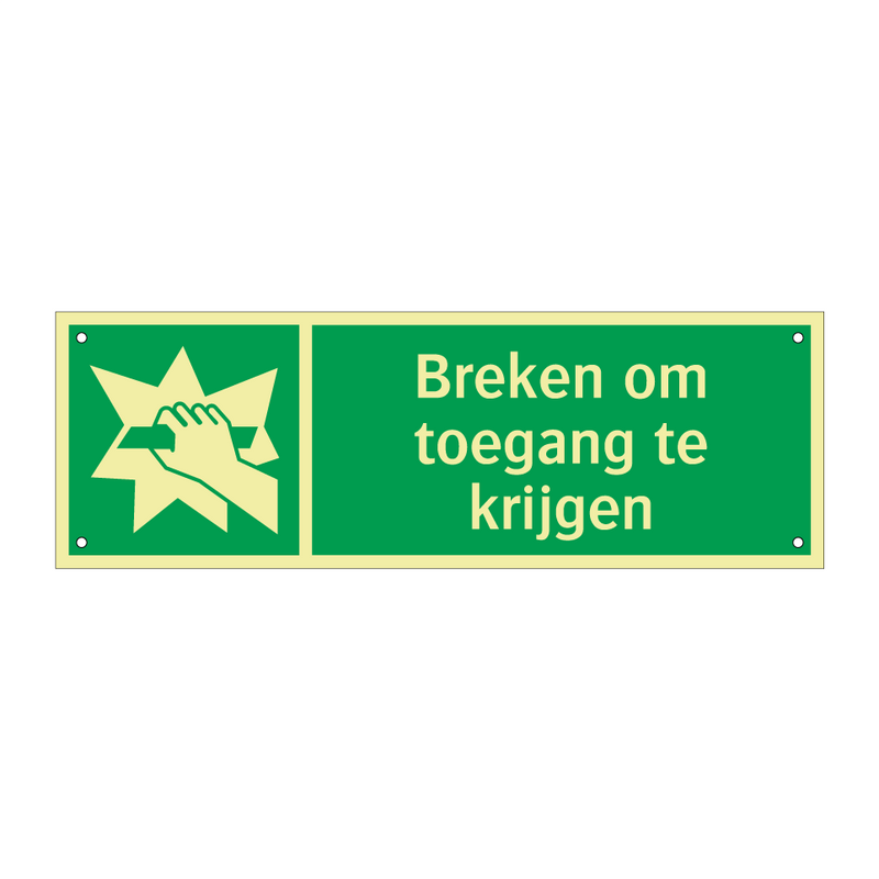 Breken om toegang te krijgen & Breken om toegang te krijgen & Breken om toegang te krijgen