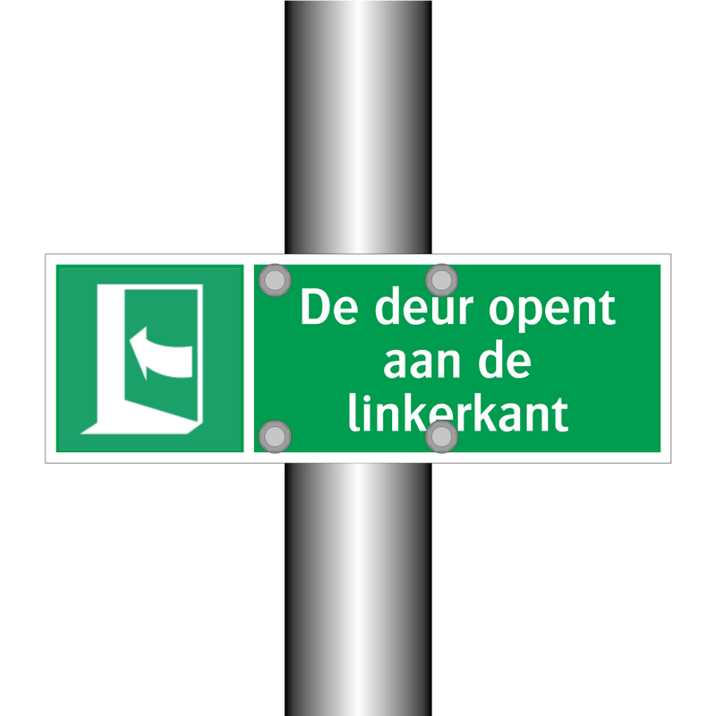 De deur opent aan de linkerkant & De deur opent aan de linkerkant & De deur opent aan de linkerkant