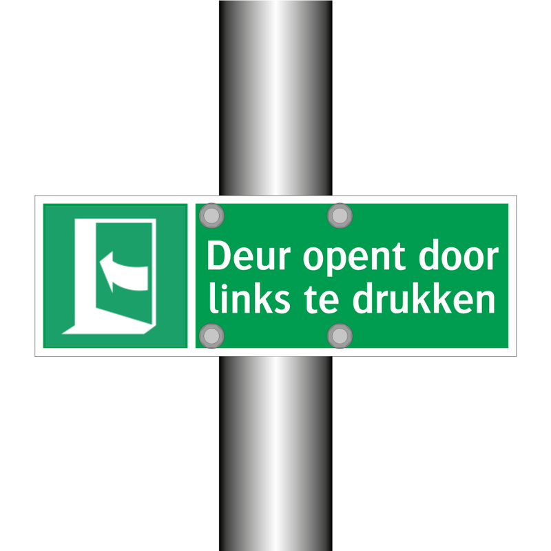 Deur opent door links te drukken & Deur opent door links te drukken