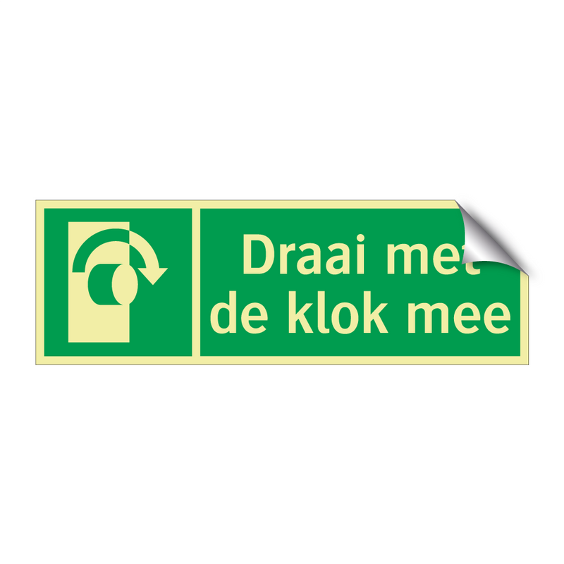 Draai met de klok mee & Draai met de klok mee & Draai met de klok mee & Draai met de klok mee