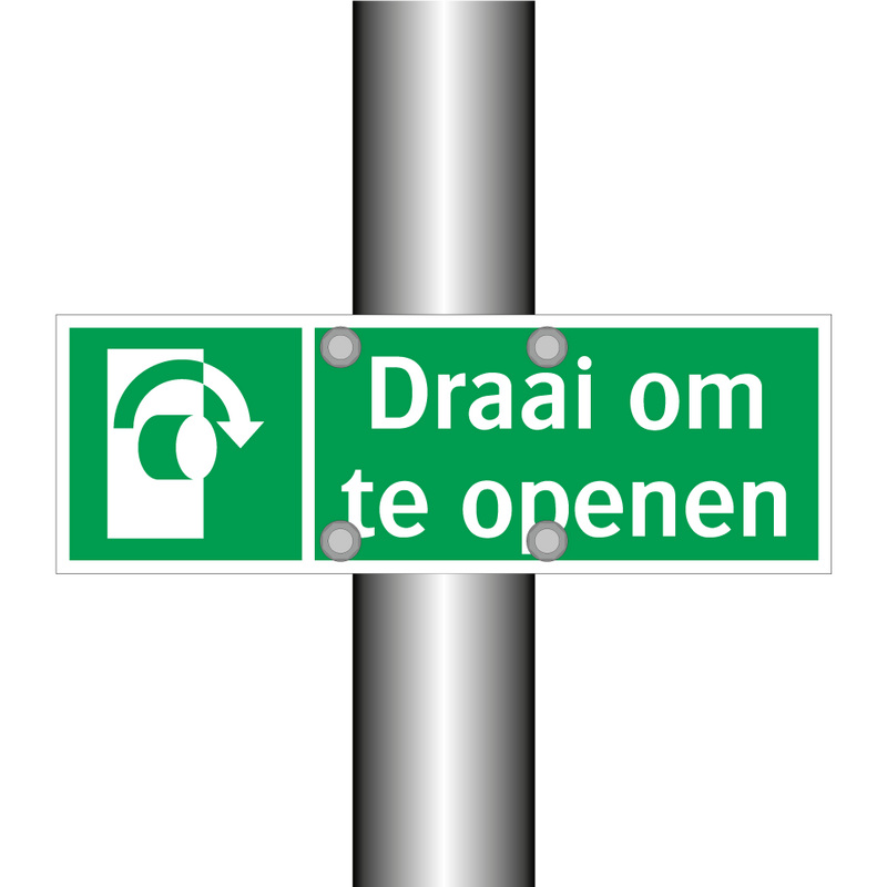 Draai om te openen & Draai om te openen & Draai om te openen