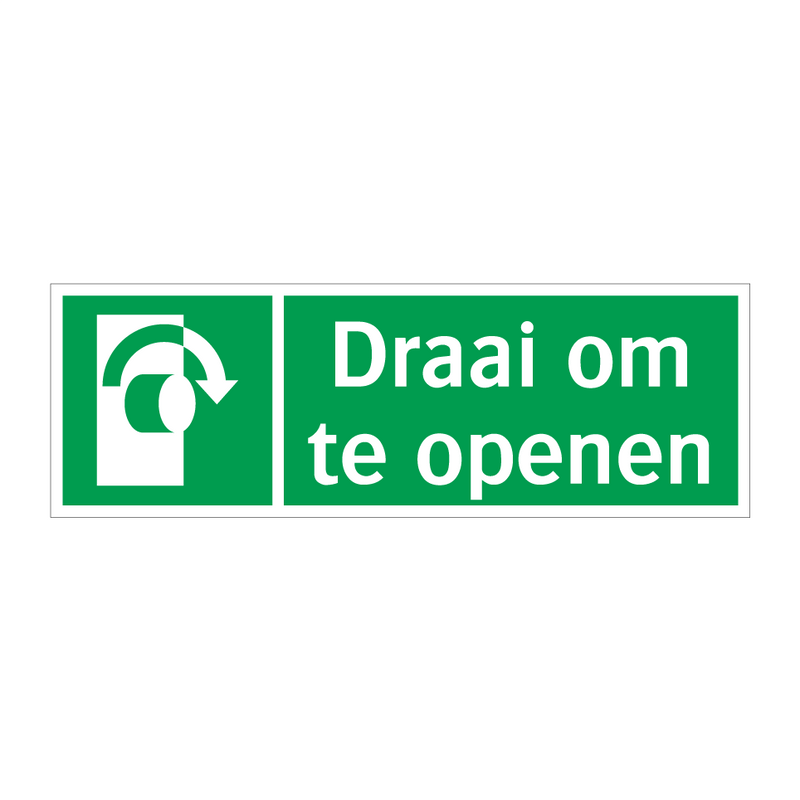 Draai om te openen & Draai om te openen & Draai om te openen & Draai om te openen