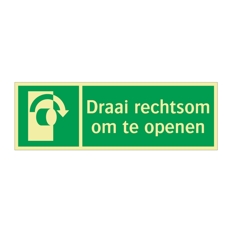 Draai rechtsom om te openen & Draai rechtsom om te openen & Draai rechtsom om te openen