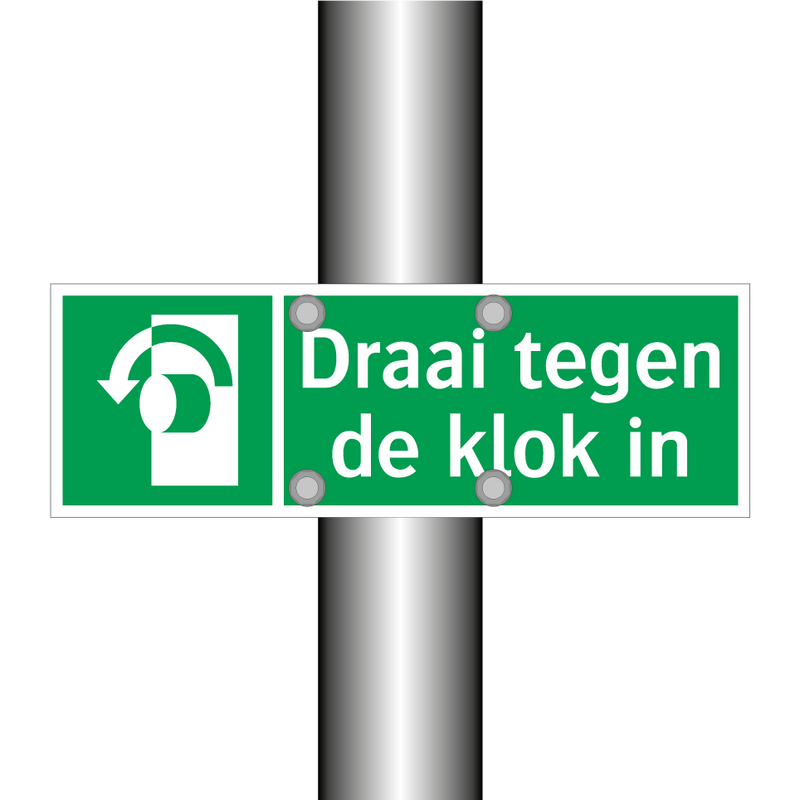 Draai tegen de klok in & Draai tegen de klok in & Draai tegen de klok in