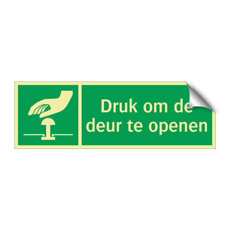 Druk om de deur te openen & Druk om de deur te openen & Druk om de deur te openen