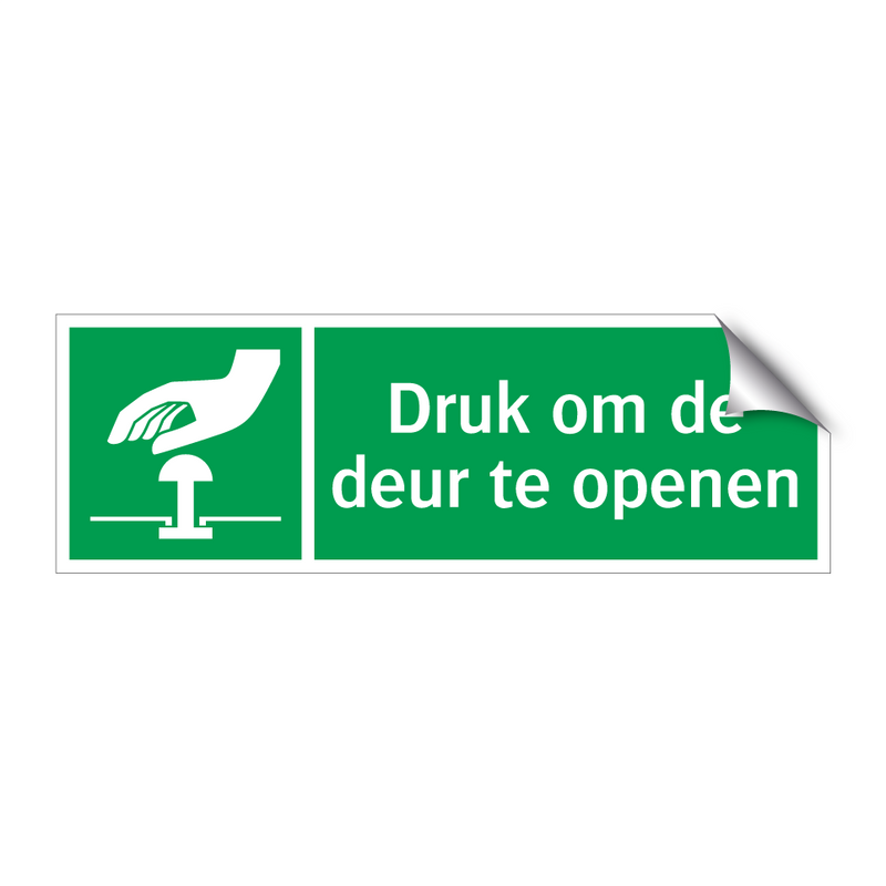 Druk om de deur te openen & Druk om de deur te openen & Druk om de deur te openen