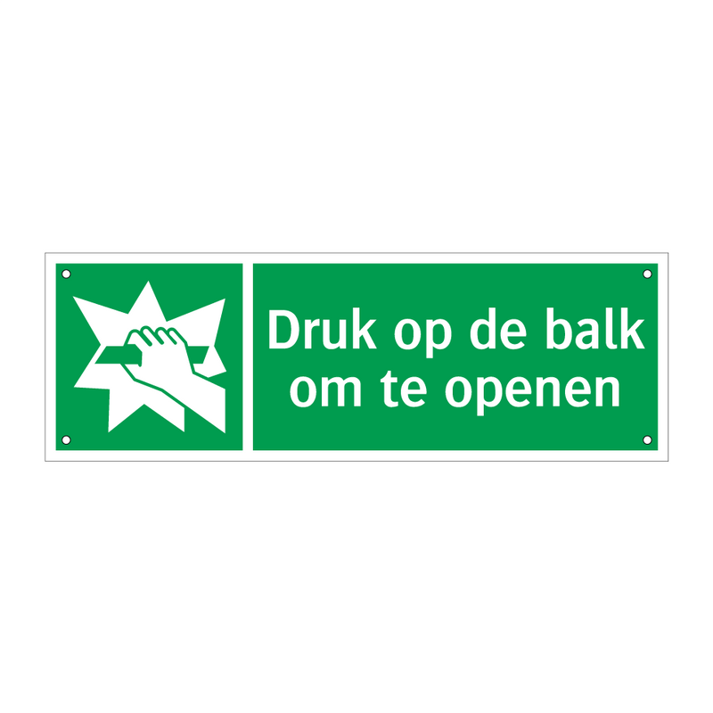 Druk op de balk om te openen & Druk op de balk om te openen & Druk op de balk om te openen