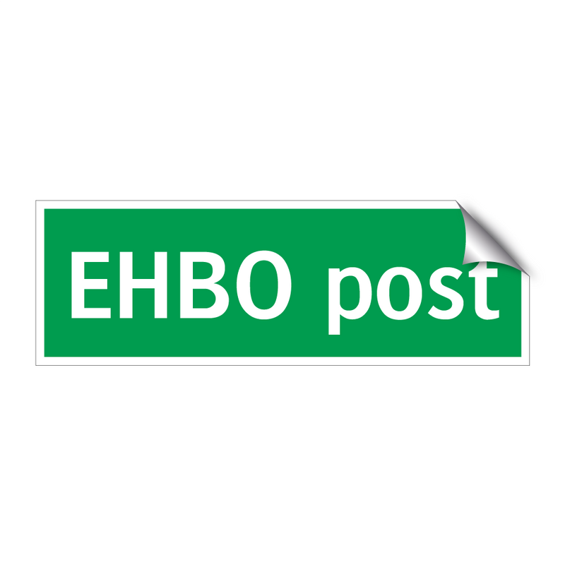 EHBO post & EHBO post & EHBO post & EHBO post