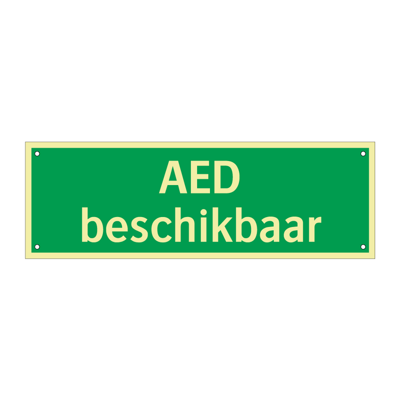 AED beschikbaar & AED beschikbaar & AED beschikbaar & AED beschikbaar