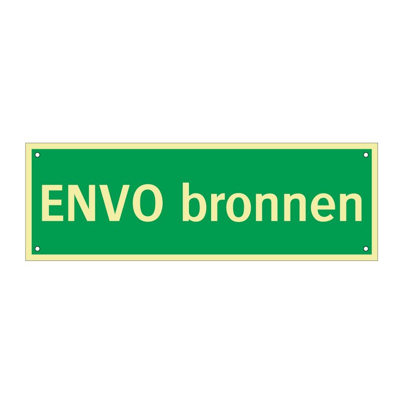 ENVO bronnen & ENVO bronnen & ENVO bronnen & ENVO bronnen