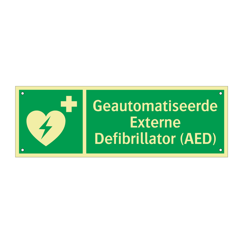 Geautomatiseerde Externe Defibrillator (AED) & Geautomatiseerde Externe Defibrillator (AED)