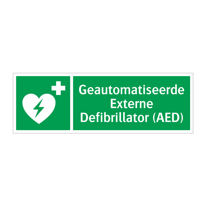 Geautomatiseerde Externe Defibrillator (AED) & Geautomatiseerde Externe Defibrillator (AED)