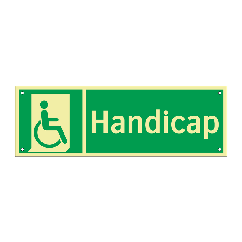 Handicap & Handicap & Handicap & Handicap