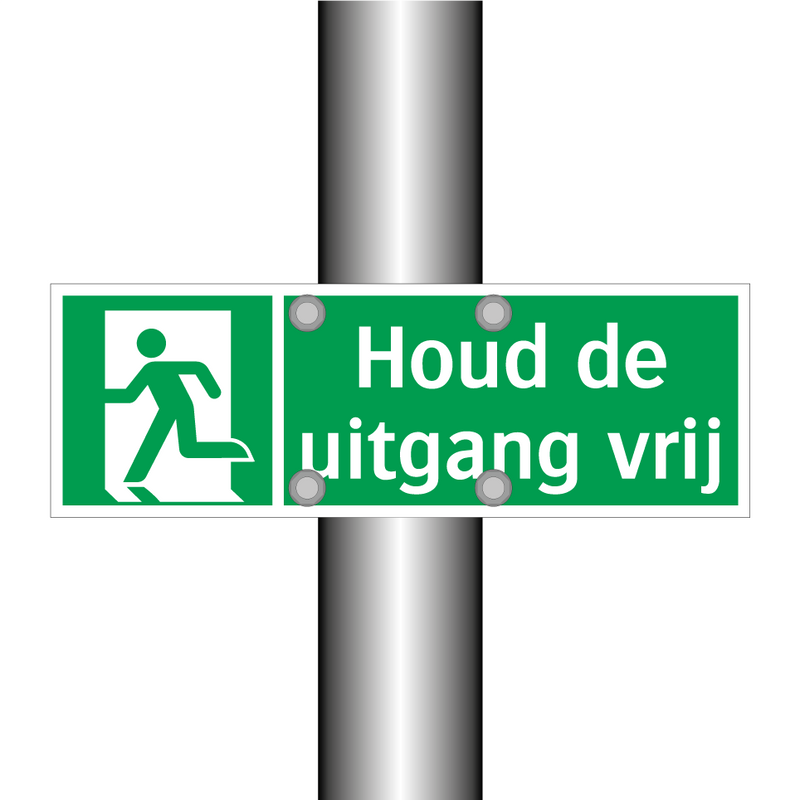 Houd de uitgang vrij & Houd de uitgang vrij & Houd de uitgang vrij