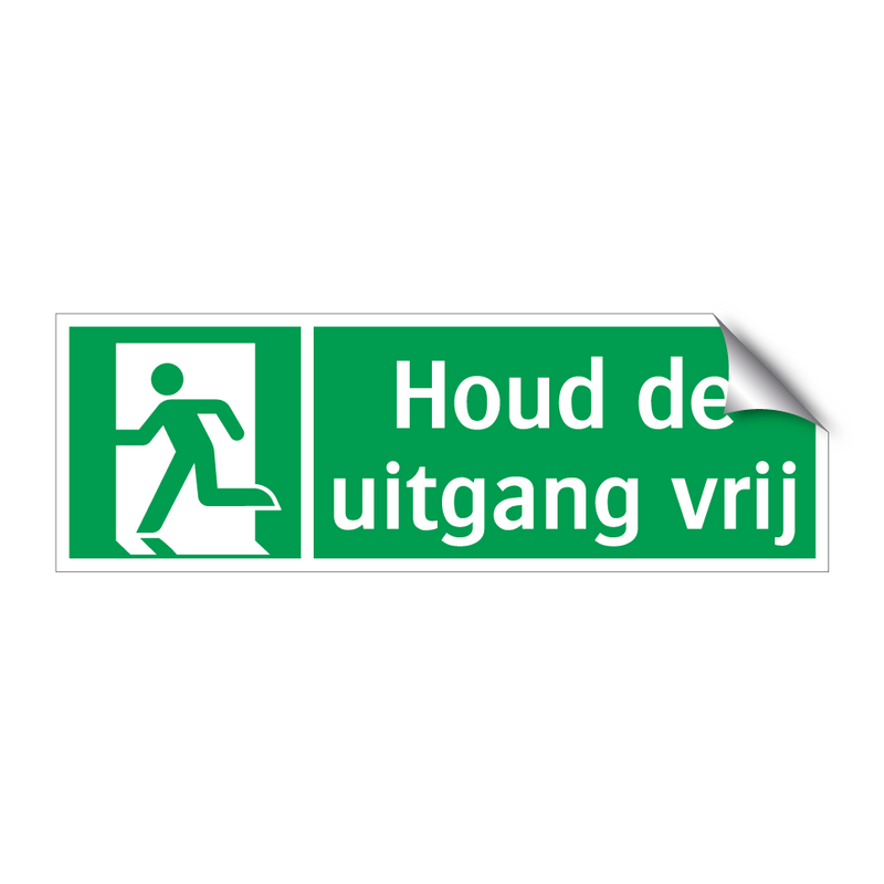 Houd de uitgang vrij & Houd de uitgang vrij & Houd de uitgang vrij & Houd de uitgang vrij